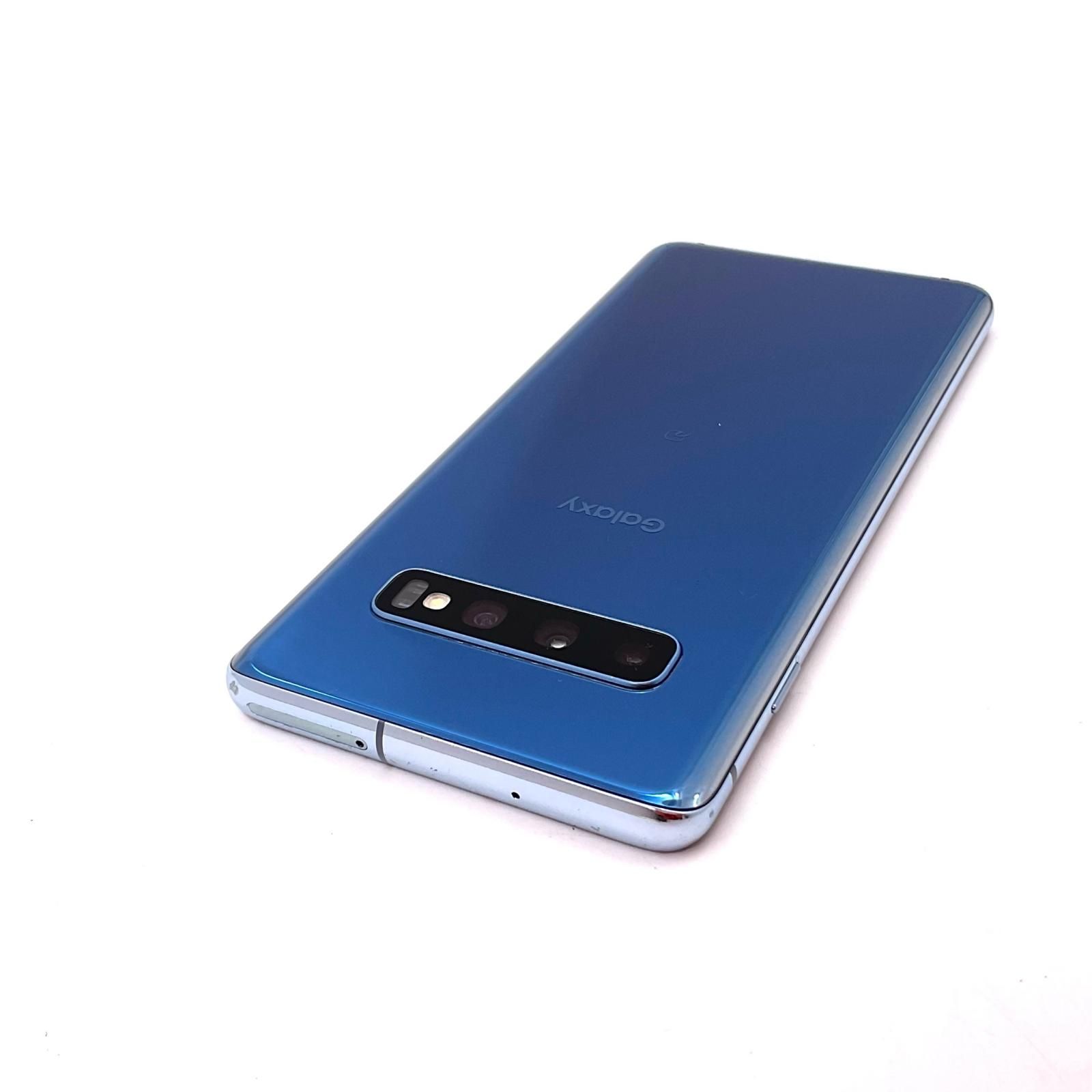 SAMSUNG Galaxy S10 128GB プリズムブルー au SCV41 白ロム 動作確認済