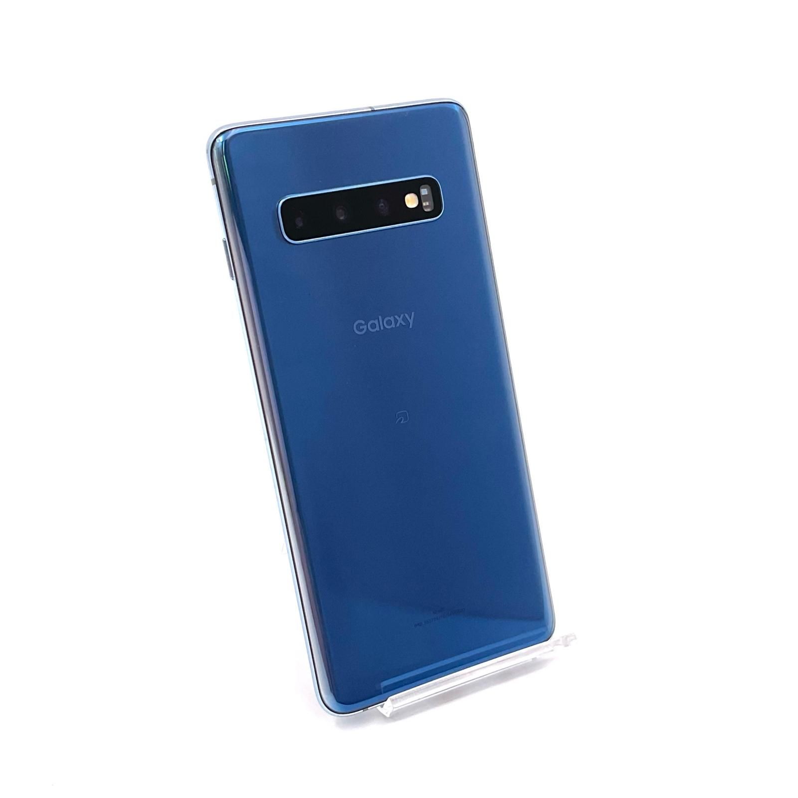 SAMSUNG Galaxy S10 128GB プリズムブルー au SCV41 白ロム 動作確認済