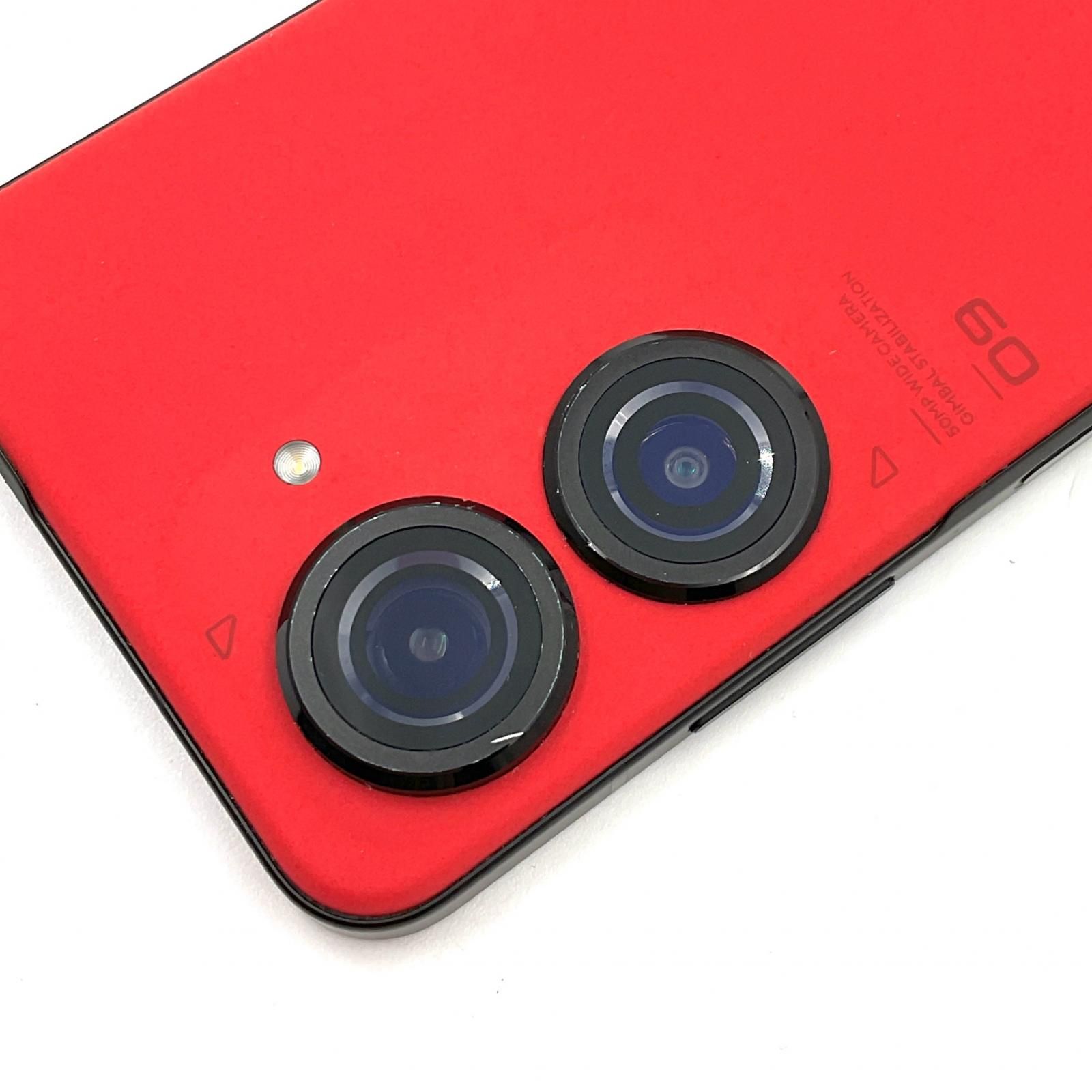 ASUS ZenFone 9 128GB レッド SIMフリー 白ロム 動作確認済【全額返金