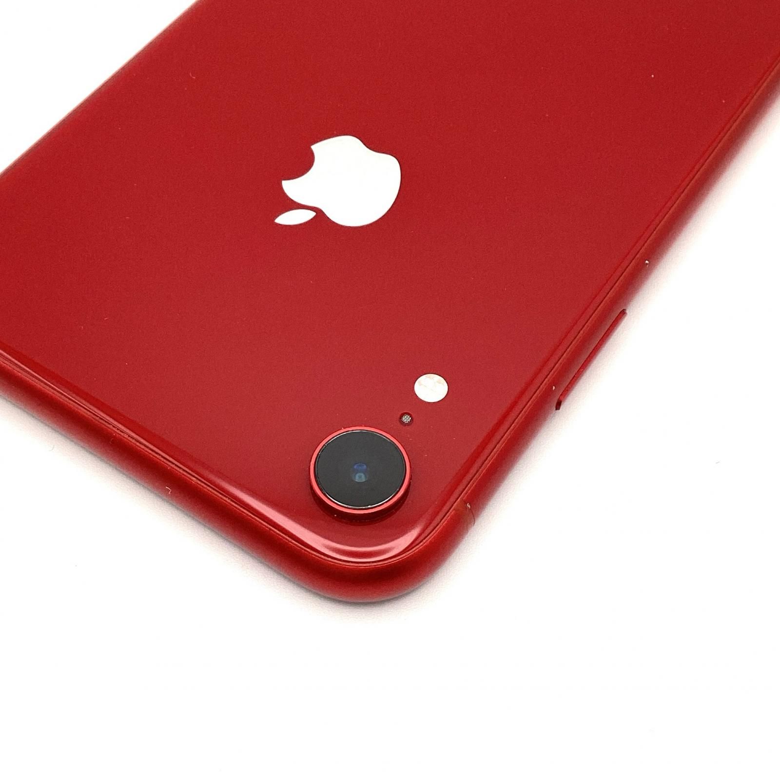 iPhone XR 64GB (PRODUCT)RED au 白ロム 動作確認済 100%【全額返金