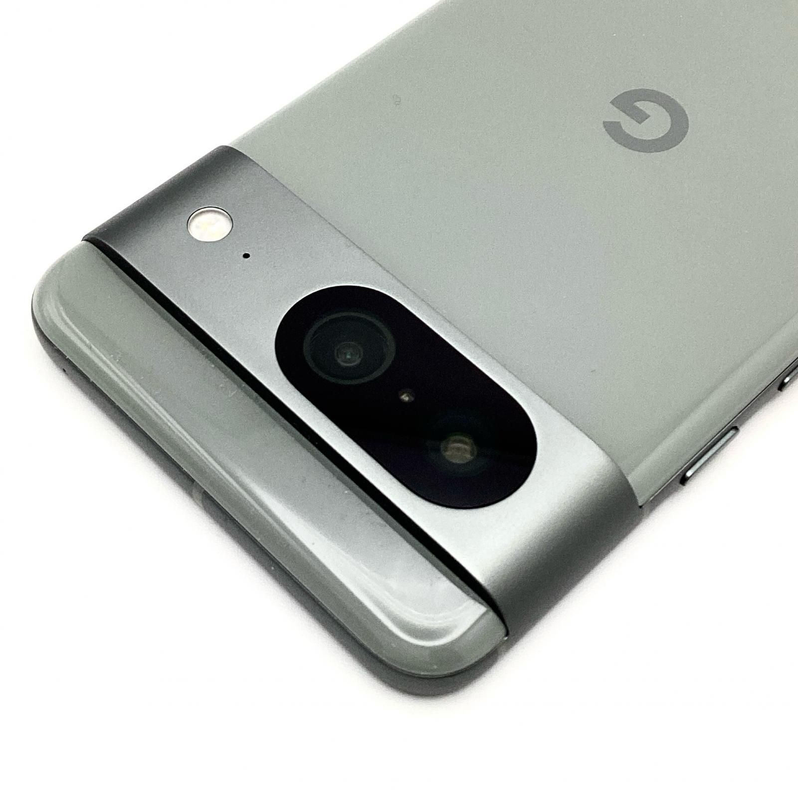 Google Pixel 8 128GB グレイ au SIMフリー 白ロム 美品 動作確認済