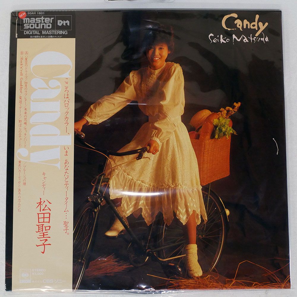 帯付き MASTERSOUND 国内盤 松田聖子/キャンディー/CBS 30AH1601 LP