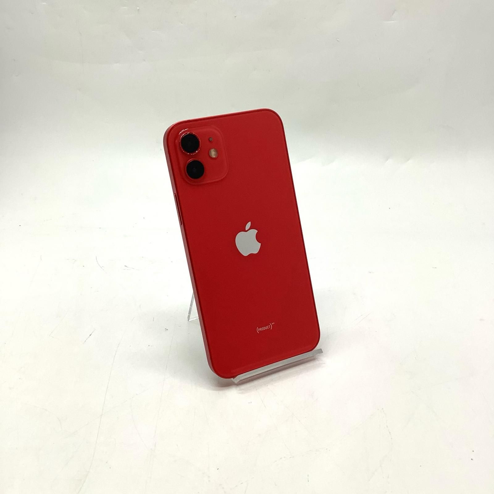 全額返金保証】【最速発送】 iPhone 12 128GB (PRODUCT)RED au SIM