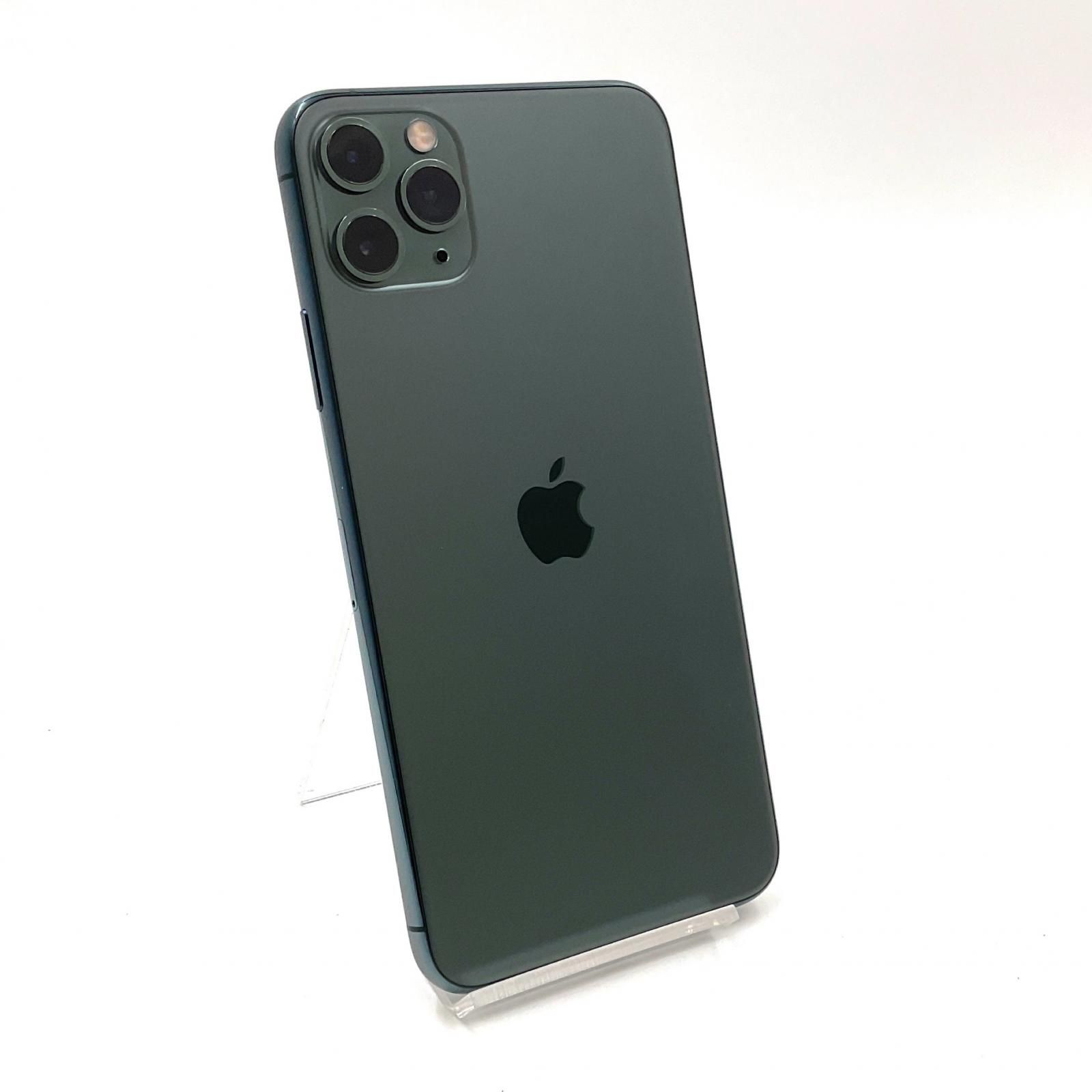 iPhone 11 Pro Max 512GB ミッドナイトグリーン docomo 白ロム 動作