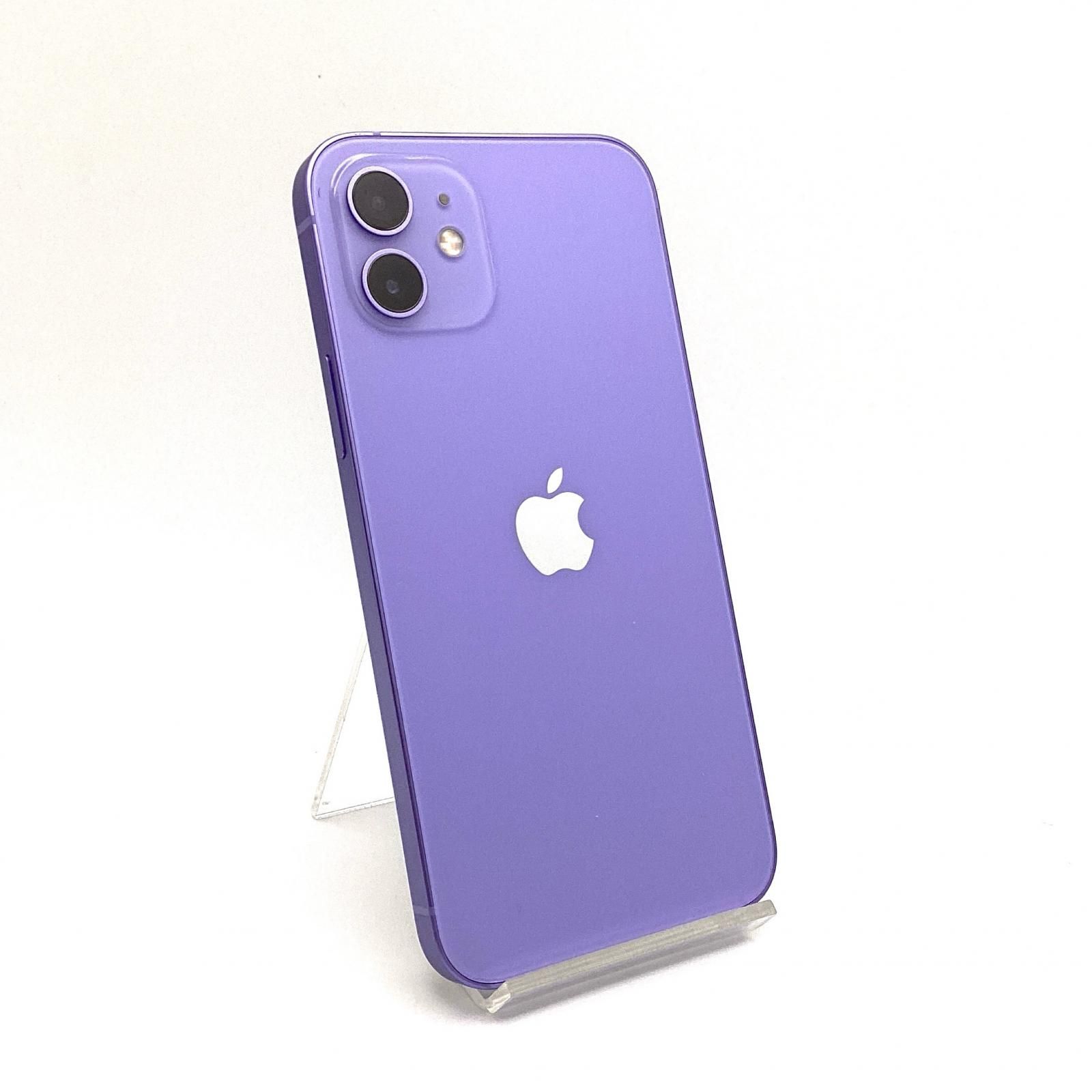 【動作確認済】 iPhone 12 MJNJ3J/A 128GB パープル 動作確認済】 iPhone 12 MJNJ3J/A 128GB パープル - メルカリ