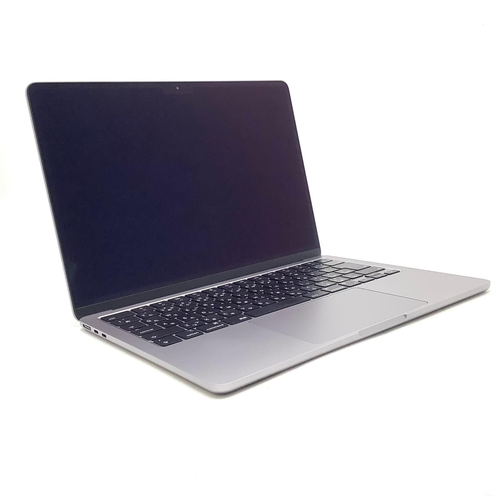 【全額返金保証】【最速発送】Apple MacBook Air 13.6インチ 2022 Apple M2 8GB SSD 256GB スペースグレイ 100% 美品 動作確認済