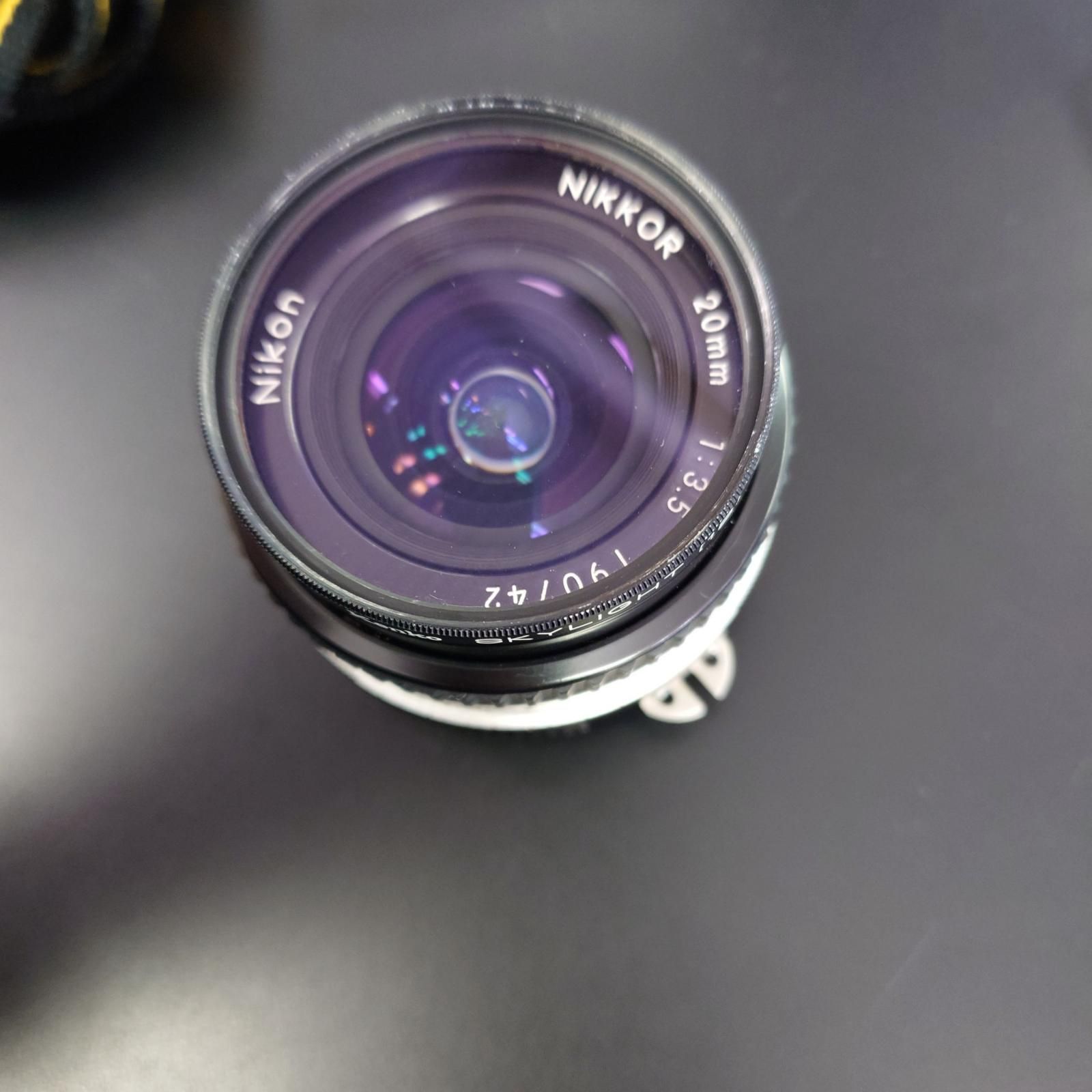全額返金保証】【最速発送】Nikon Ai Nikkor 20mm F3.5 動作確認済