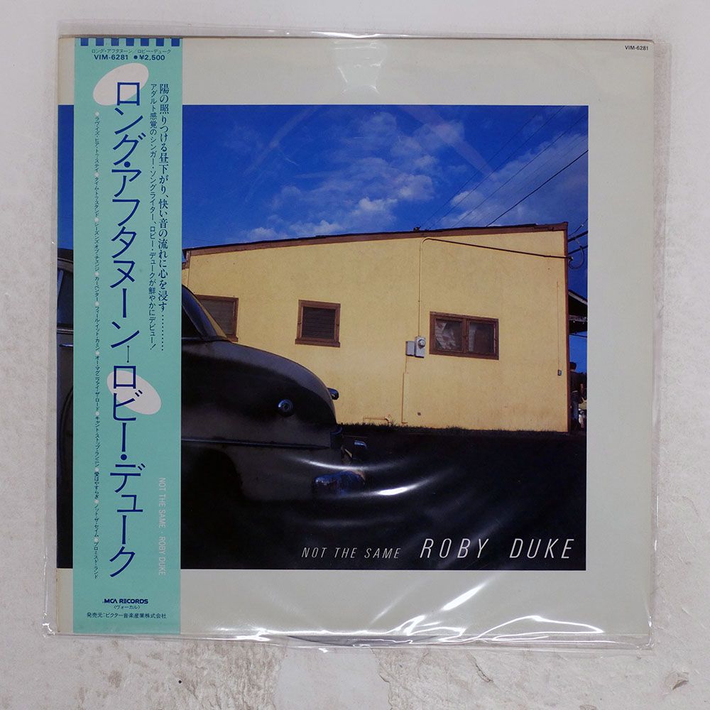 帯 国内盤 ROBY DUKE/NOT THE SAME/MCA VIM6281 LP - メルカリ