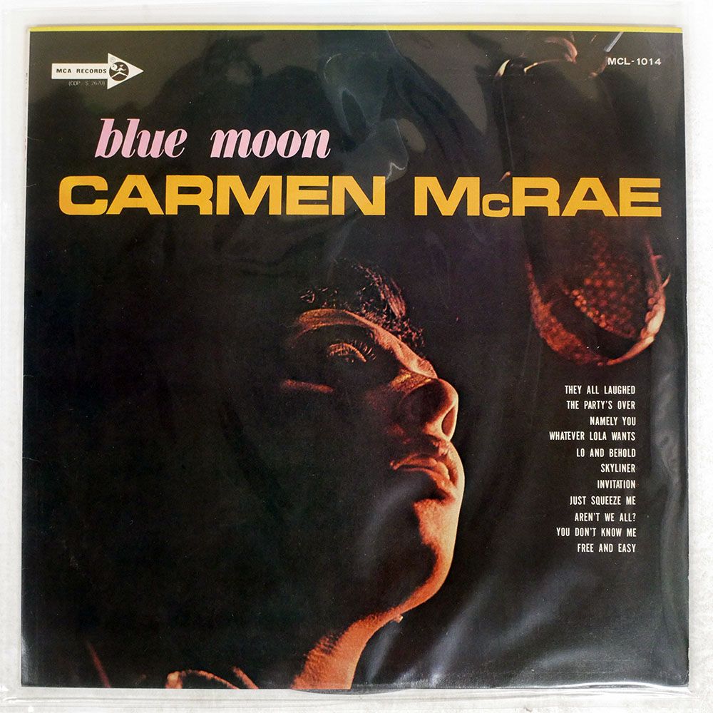 Carmen McRae – Blue Moon – Vinyl (LP, Album, Mono), 1956