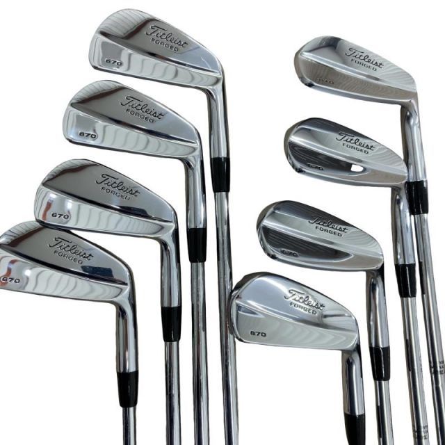 中古】 タイトリスト Titleist FORGED 670 8S アイアンセット IR