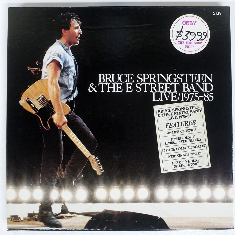 US盤 BRUCE SPRINGSTEEN & THE E-STREET BAND/LIVE 1975-85/CBS LP