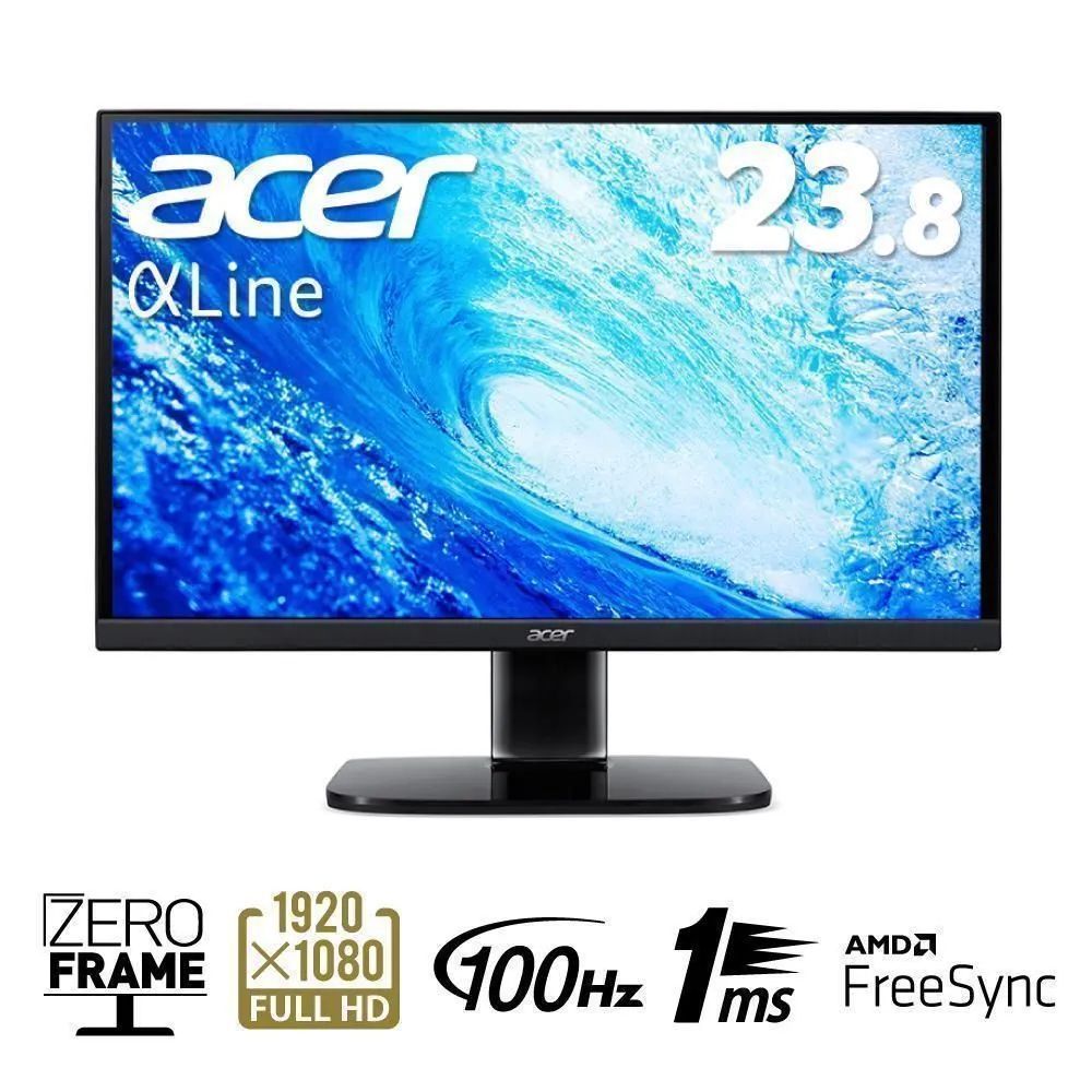 Acer(エイサー) PCモニター KA240YHbmix 100Hz 920697++ - メルカリ