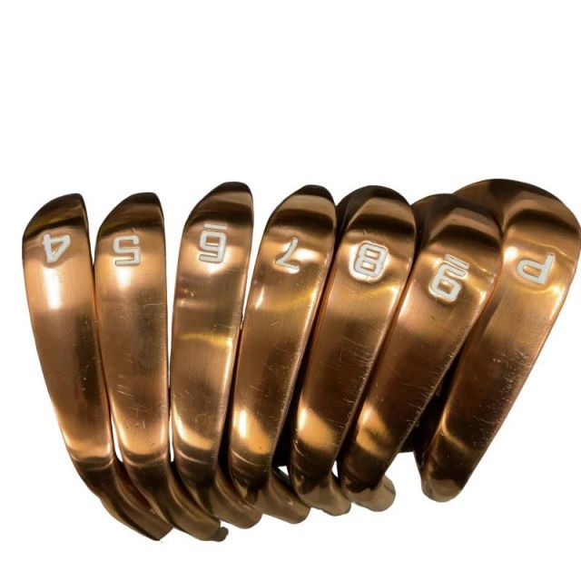 中古】 コブラ KING RF FORGED MB COPPER 7S アイアンセット IR