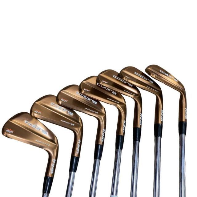中古】 コブラ KING RF FORGED MB COPPER 7S アイアンセット IR