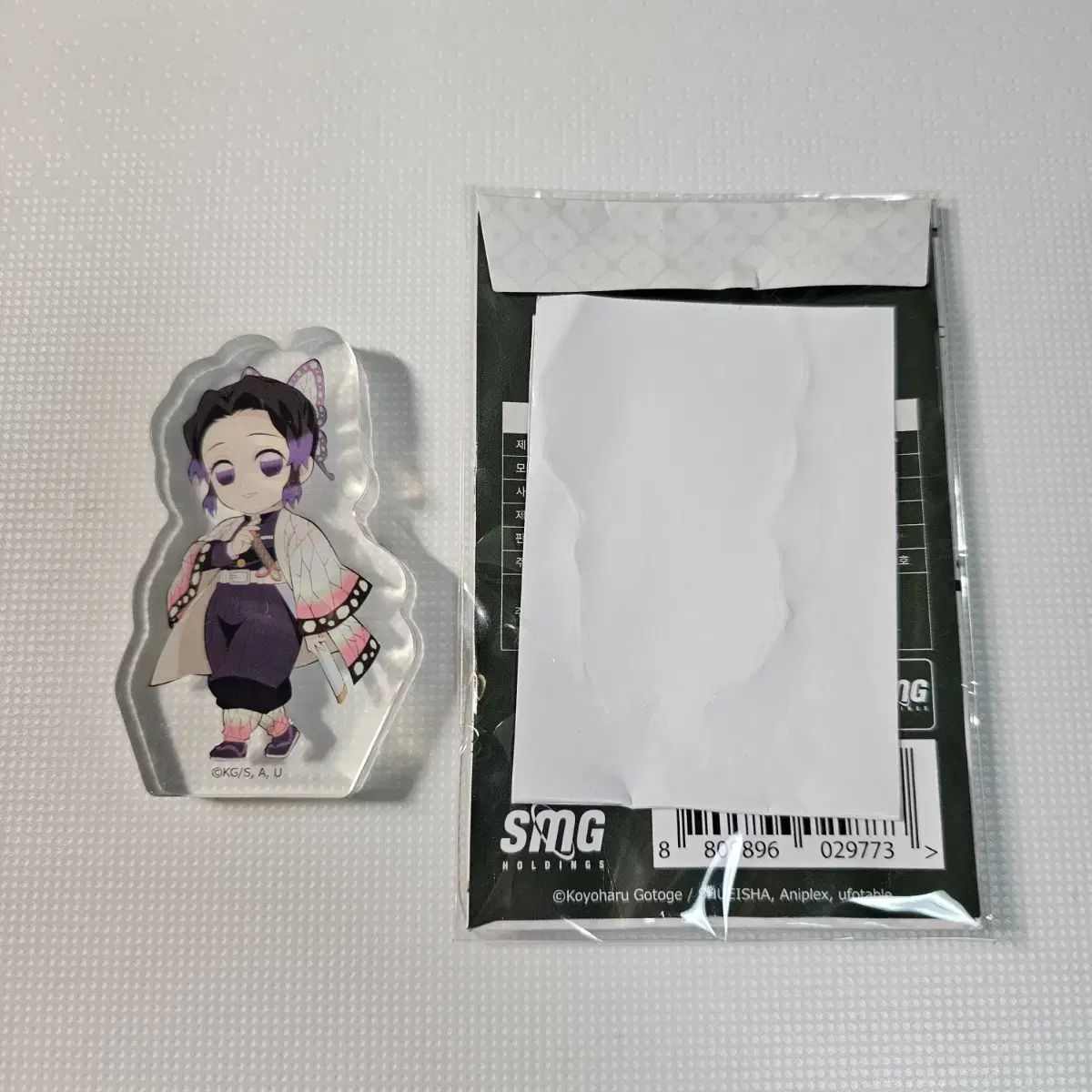 鬼滅の刃　ジャンプショップ　胡蝶しのぶ　アクリルブロック 鬼滅の刃 ジャンプショップ 原作 アクリルブロック HEROES 胡蝶しのぶ