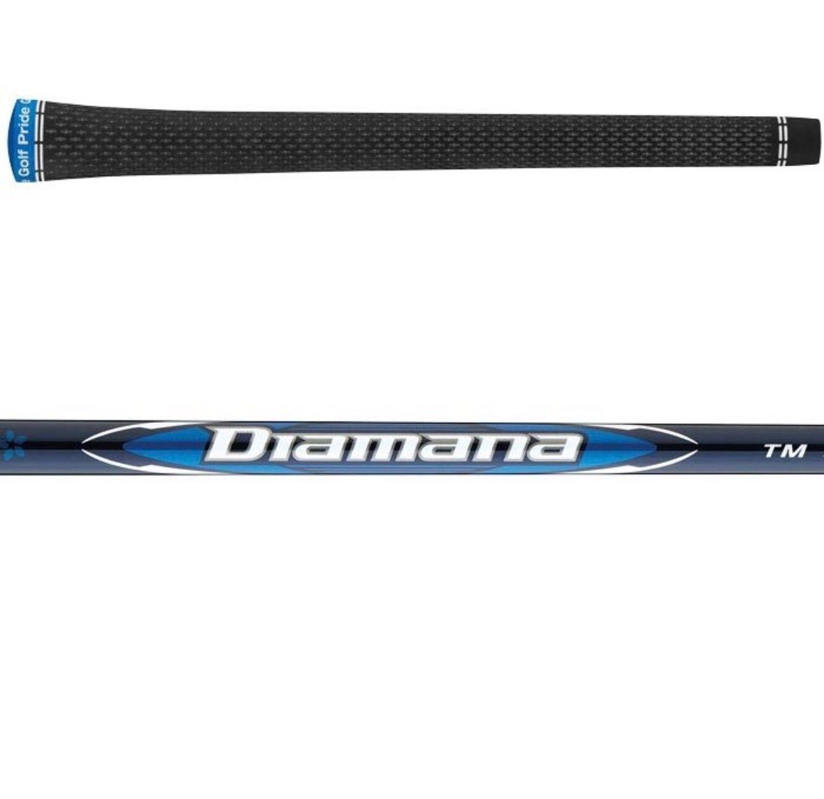 テーラーメイド Qi アイアン カーボンシャフト Diamana BLUE 6I 7I 8I