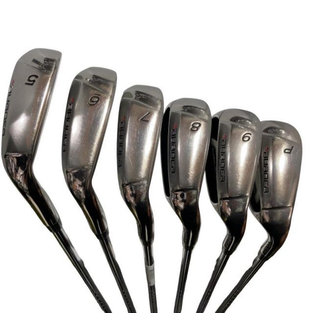 テーラーメイド BURNER SUPER LAUNCH アイアンUSA　送料無料 中古】 テーラーメイド BURNER SUPER LAUNCH 6S USA アイアンセット IR