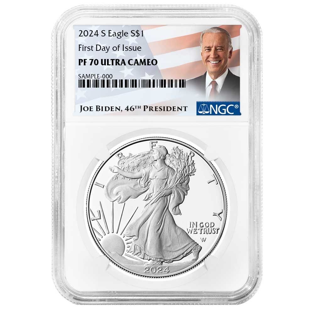 2023年　ハンターバイデン　プルーフ銀貨 2023年 ハンターバイデン プルーフ銀貨