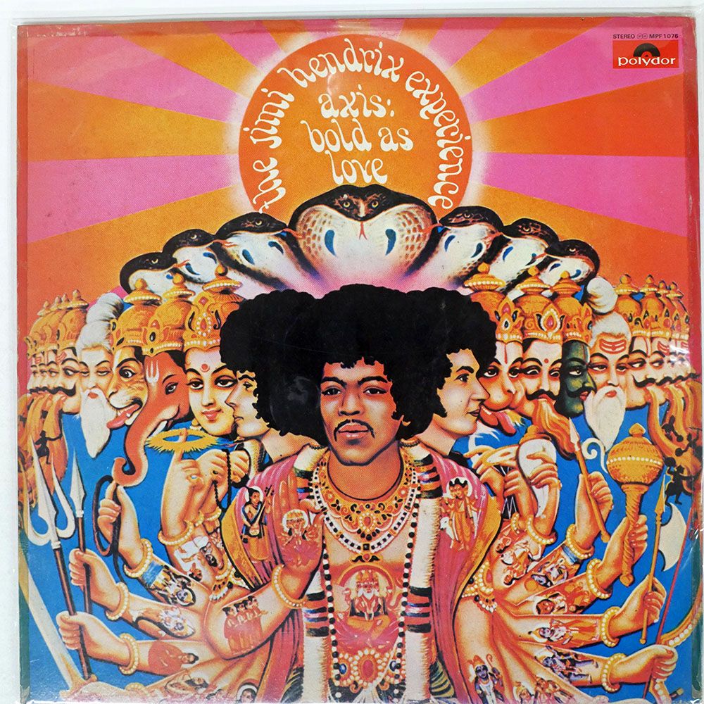 国内盤 ジミヘンドリックス/アクシス : ボールドアズラヴ/POLYDOR LP