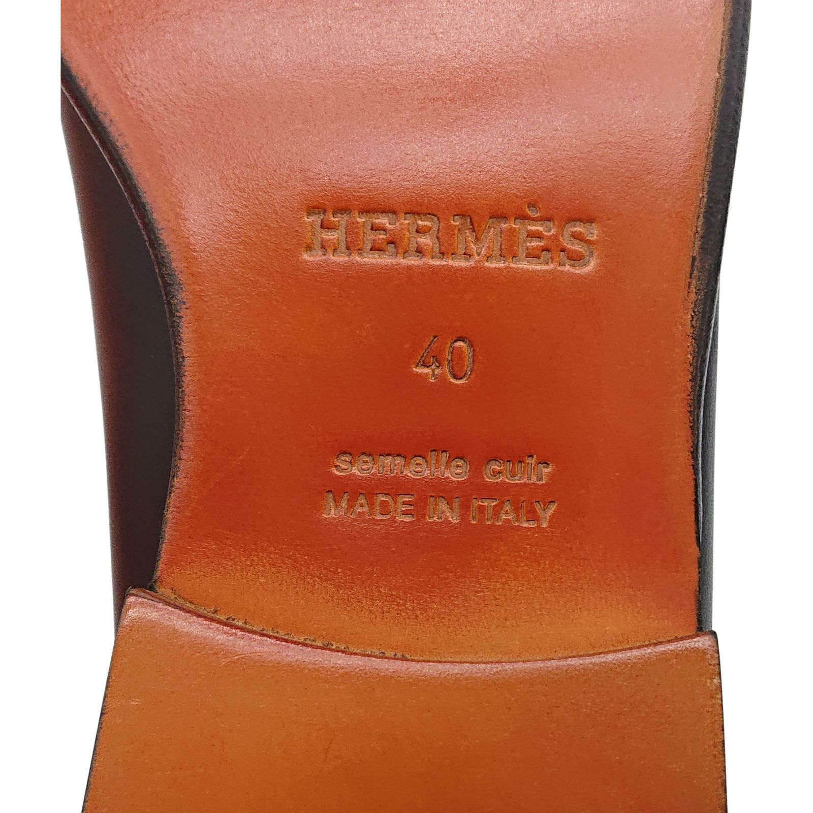 ✨【未使用 限定品】Hermes エルメス モカシン ケネディ 24 FBG レザー 