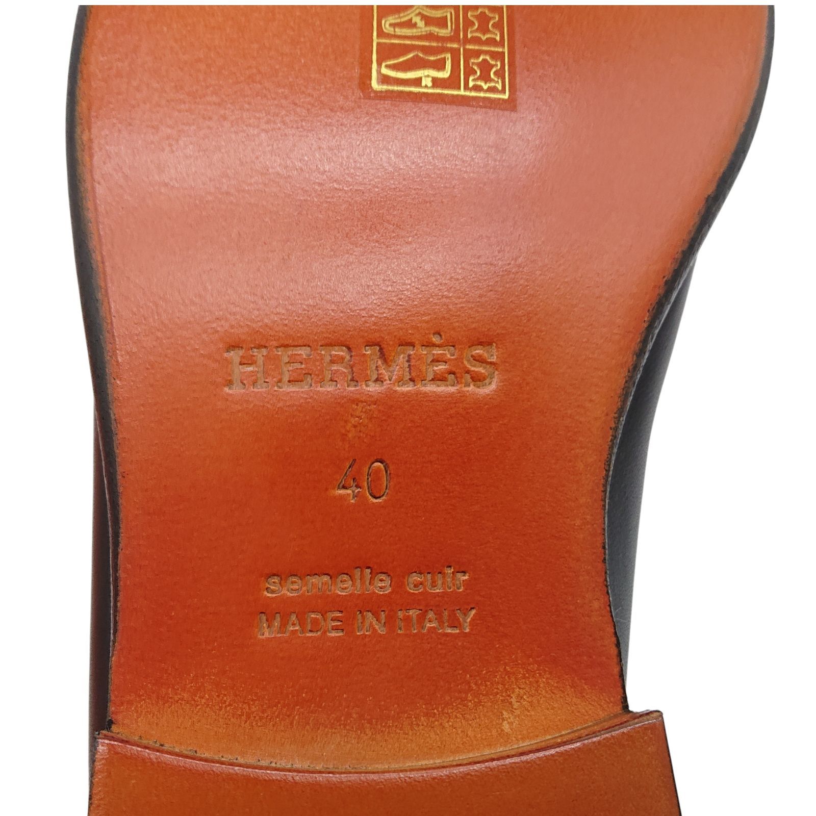 ✨【未使用 限定品】Hermes エルメス モカシン ケネディ 24 FBG レザー 