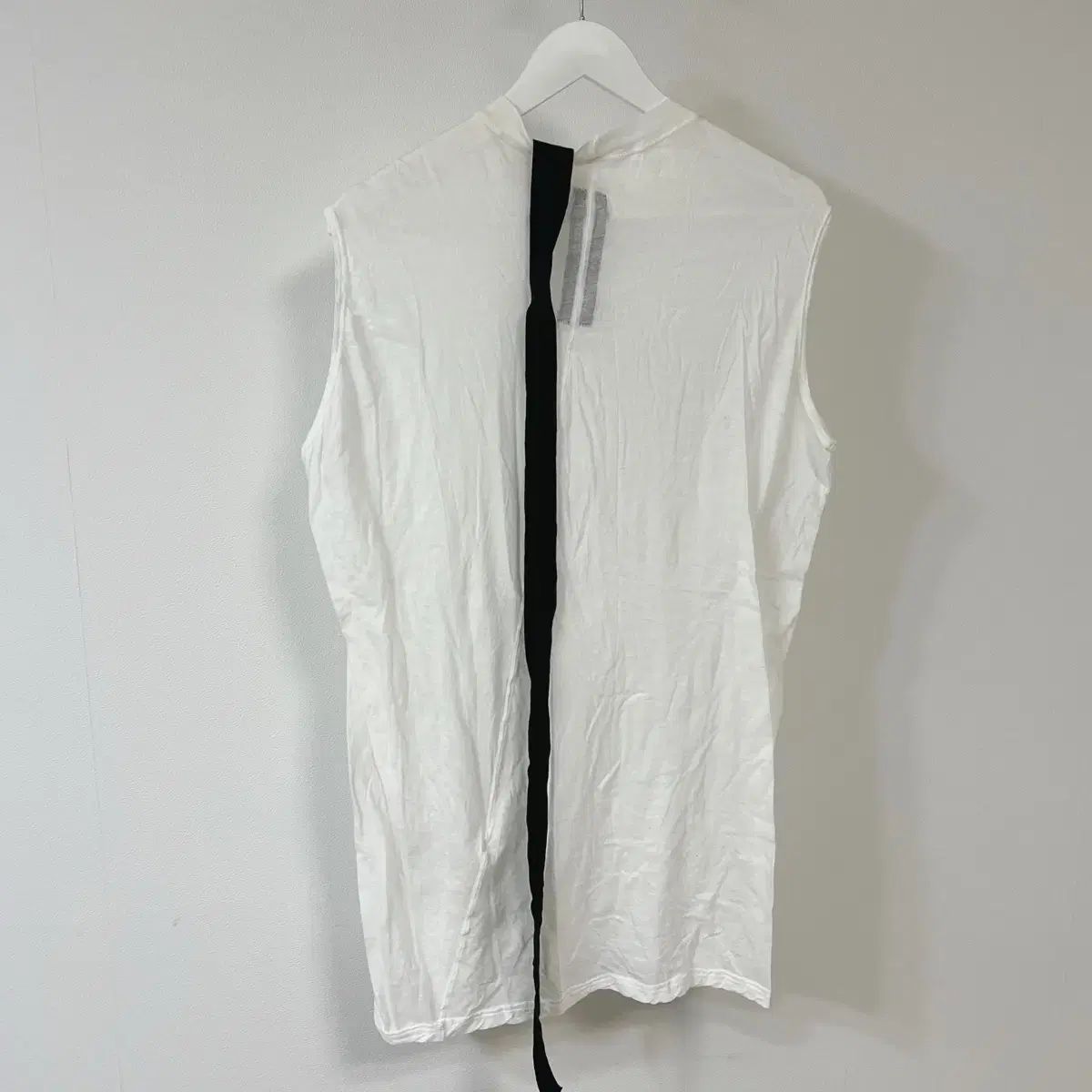 リックオウエンス スリーブレス リックオウエンス 08SS DRKSHDW スリーブレス ノースリーブ ミルク