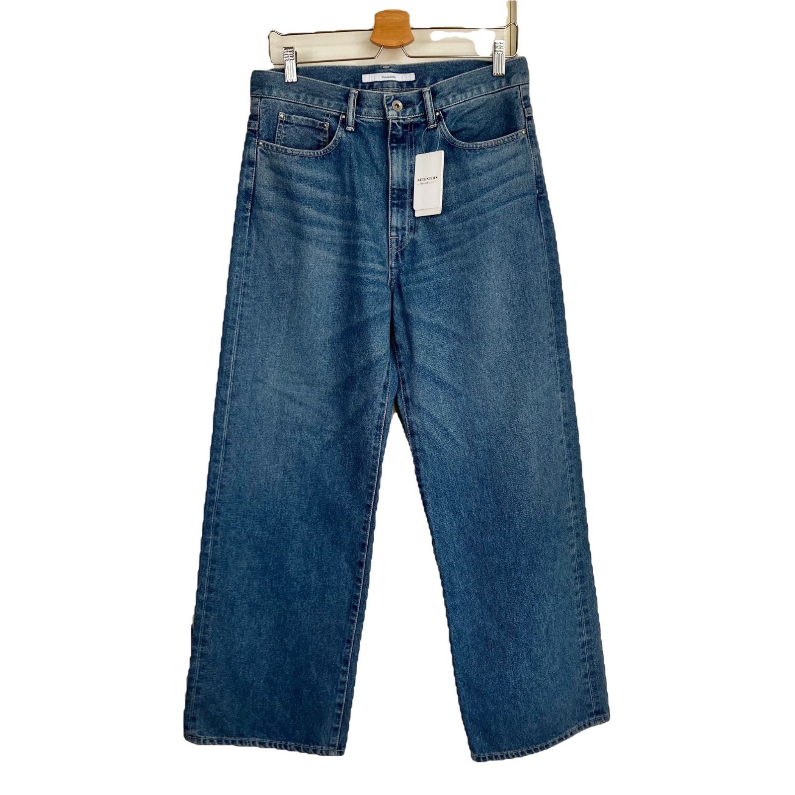 タグ付き未使用 FRAMeWORK 2023SS デニムストレートデニム ジーンズ 40