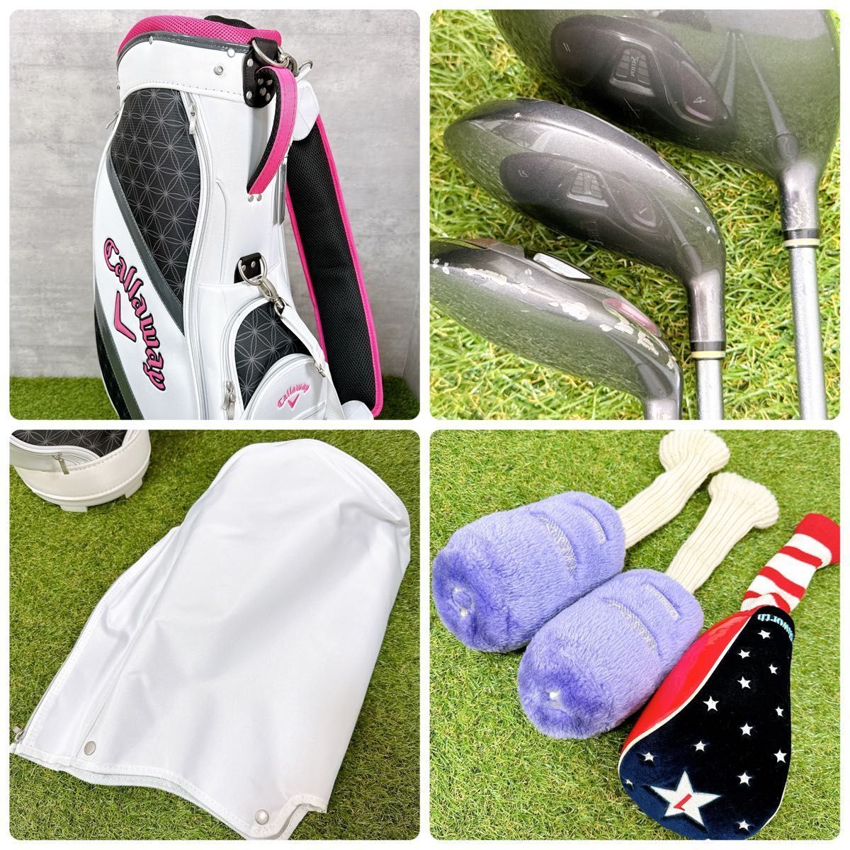 キャロウェイ　スリクソン　ゴルフセット　Callaway SRIXON ゴルフ ゴルフクラブセット レディース SRIXON スリクソン GiE フルセット 12