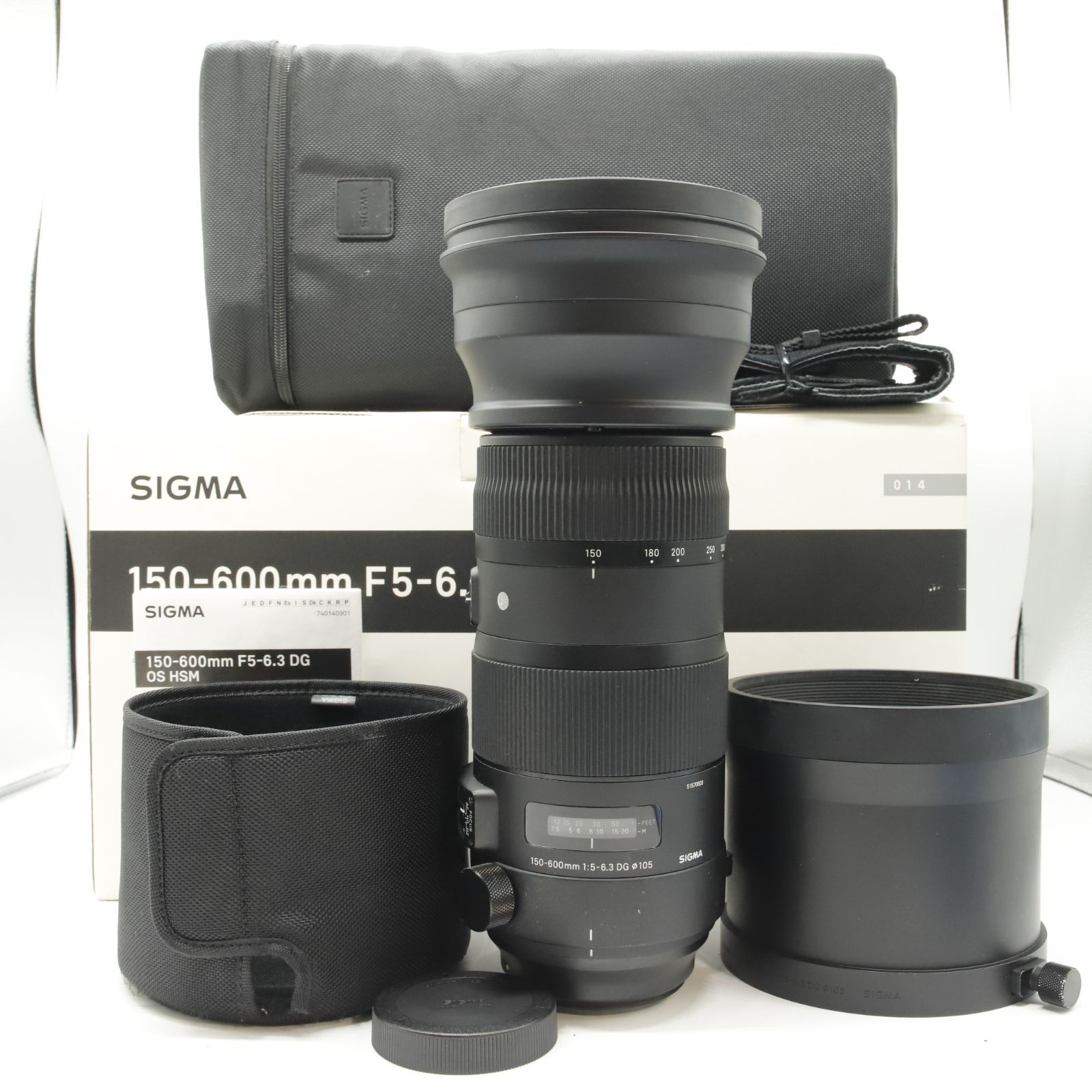 □ほぼ新品□ SIGMA 150-600mm F5-6.3 DG OS HSM | Sports S014