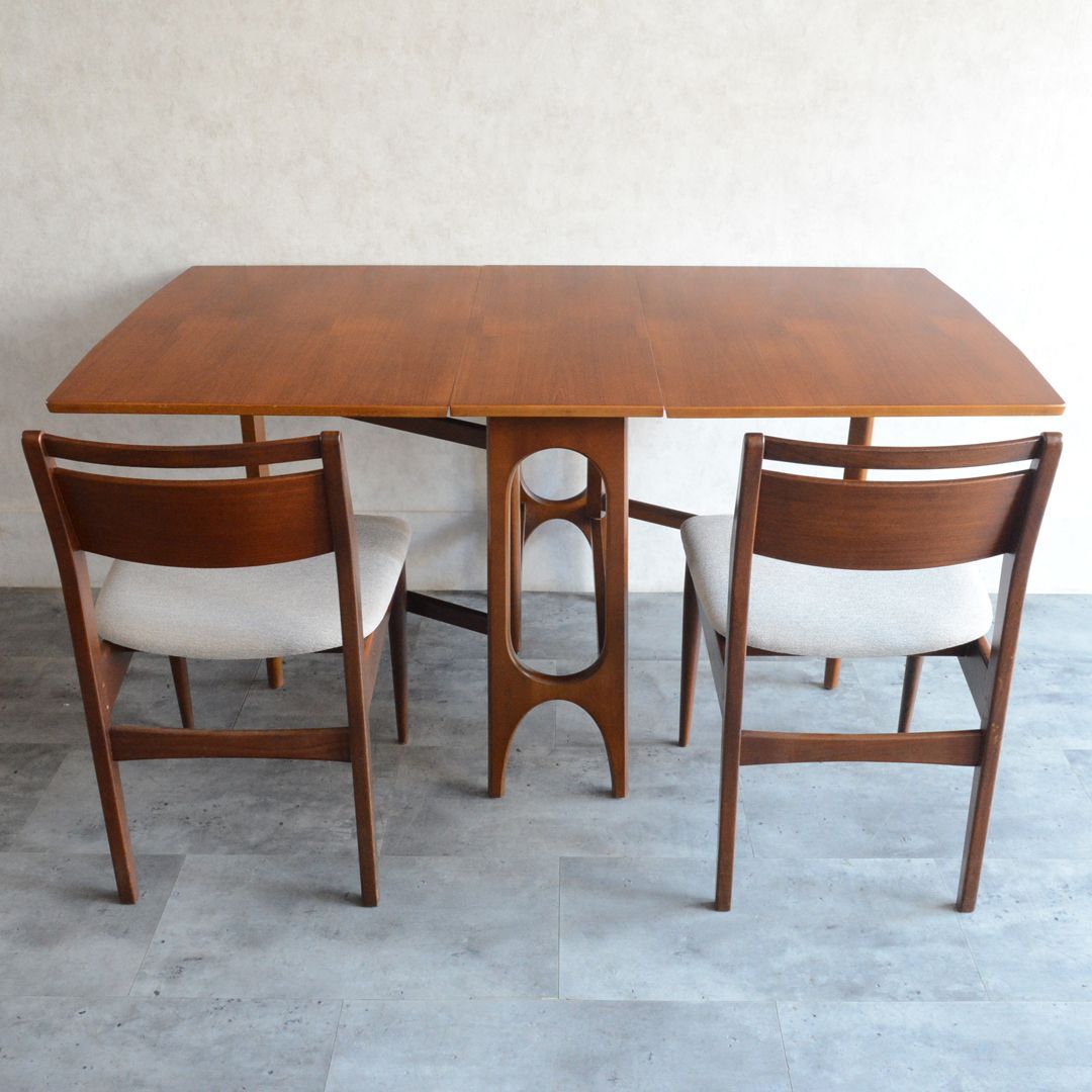 イギリス ヴィンテージ ゲートレッグ ダイニングテーブル レクタングル