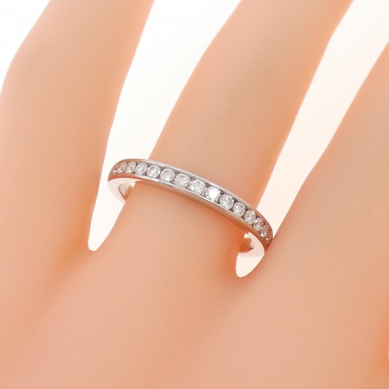 ✨美品✨ティファニー ハーフサークル チャネルセッティング　６号 TIFFANY&Co.（ティファニー） チャネルセッティング ハーフサークル