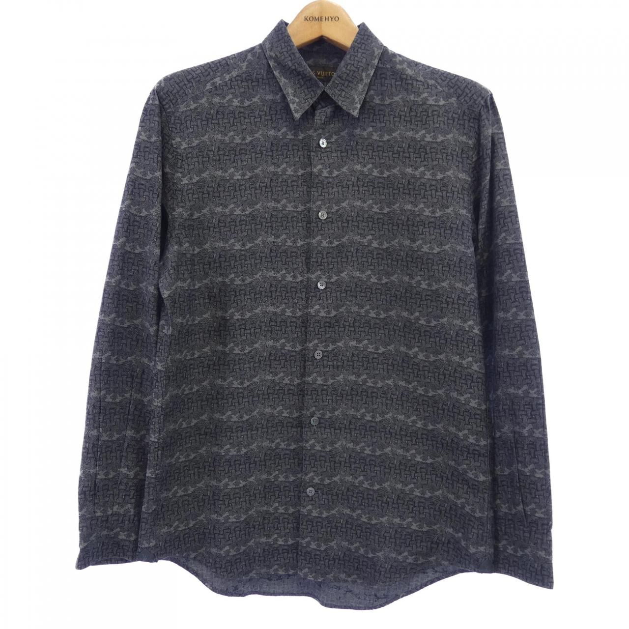 ルイヴィトン クリストファーネメス 全面モノグラム柄 長袖シャツ 即完売 激レア ルイヴィトン クリストファーネメス 全面モノグラム柄 長袖シャツ 即