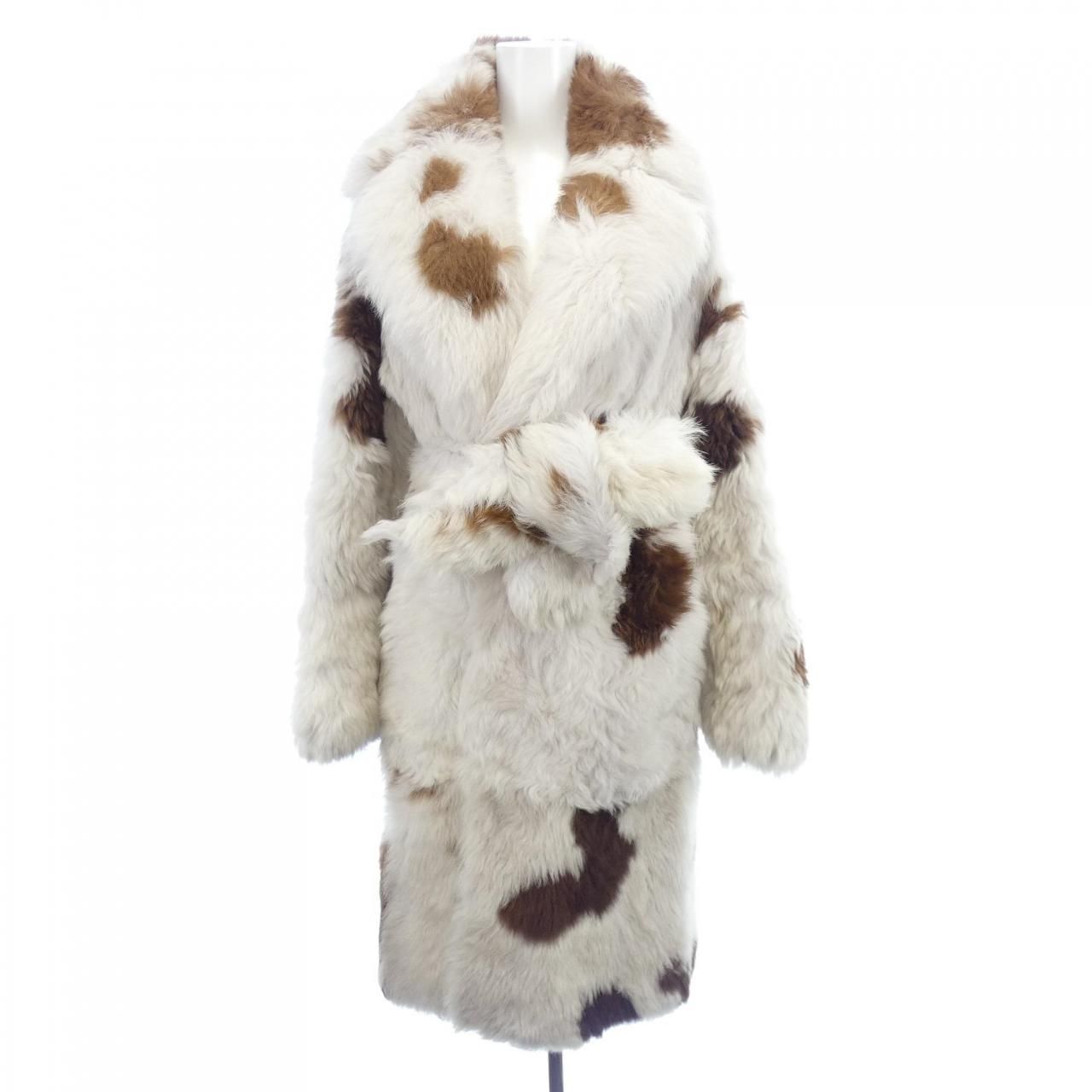 ボッテガヴェネタ BOTTEGA VENETA 752892 V37U0 ムートンコート - メルカリ