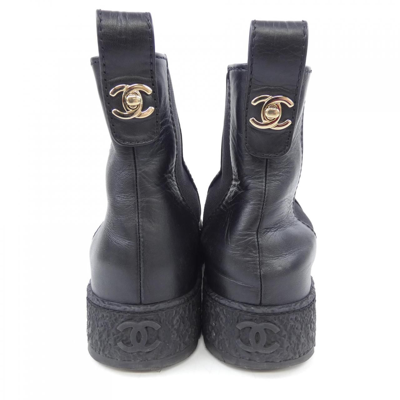 シャネル CHANEL アンクルブーツ ターンロック G37927X56283 ブーツ