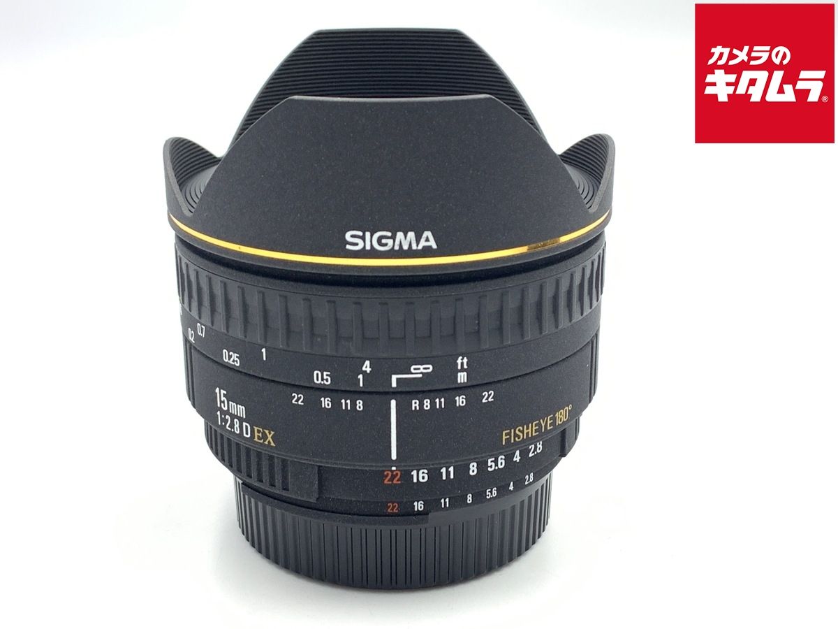 SIGMA AF 15/2.8 ニコン EX DG Amazon.com : Sigma 15mm f/2.8 EX DG Diagonal Fisheye Lens for