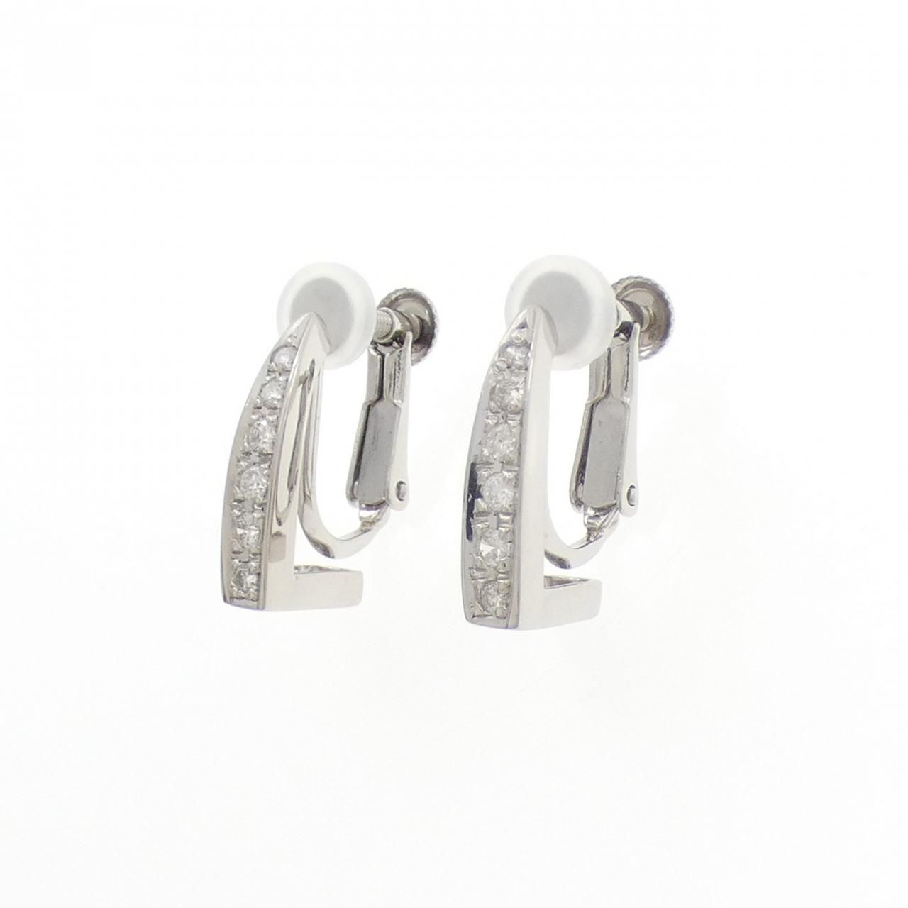 pt900 ダイヤモンドイヤリング PT900 ダイヤモンド イヤリング 0.18CT - メルカリ