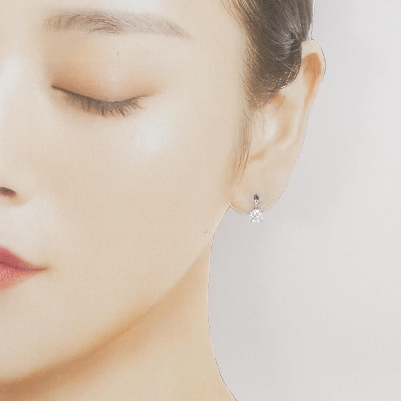 新品】PT900 キュービック ピアス - メルカリ