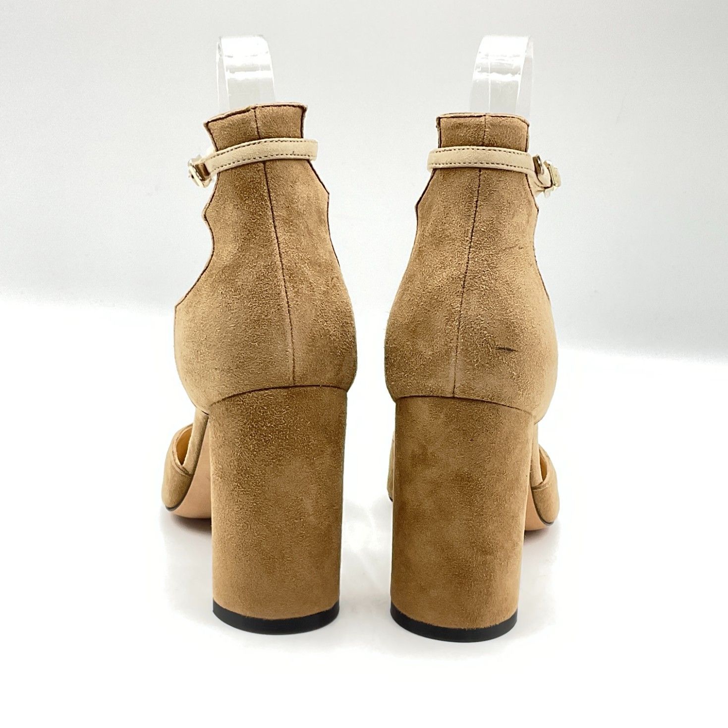 PELLICO ペリーコ パンプス スエード 38 ベージュ フラット 美品 PELLICO ペリーコ パンプス スエード 38 ベージュ フラット 美品