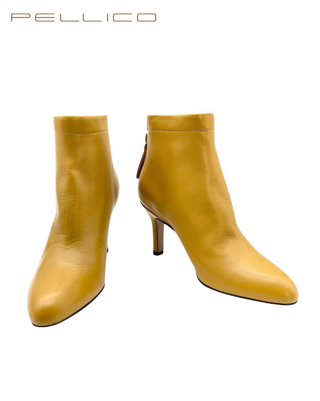 未使用 PELLICO ペリーコ 7049 TAXI 80 TR バックジップショートブーツ