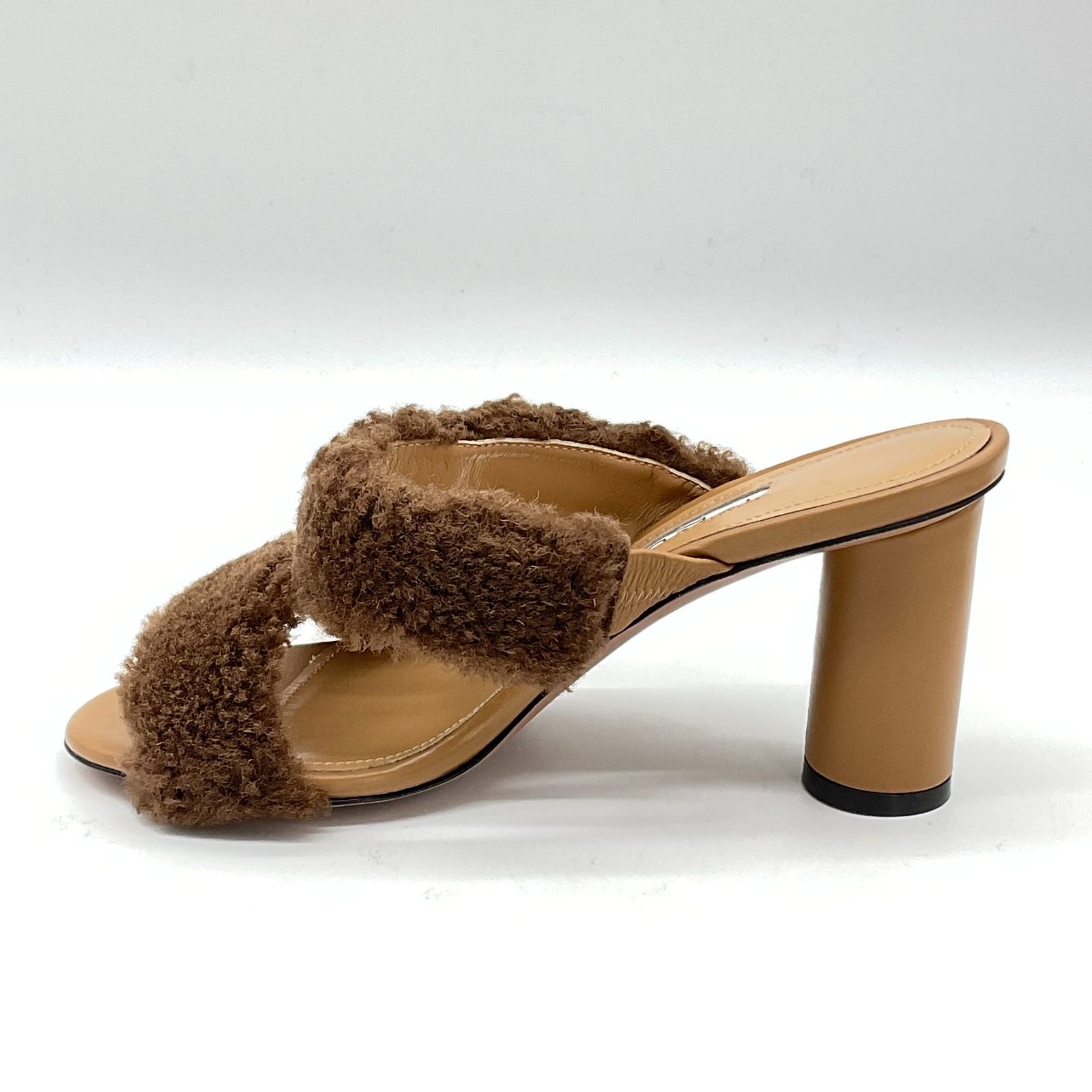 未使用 PELLICO ペリーコ 6710 SOLE 80 SA ボア切り替えヒールミュール