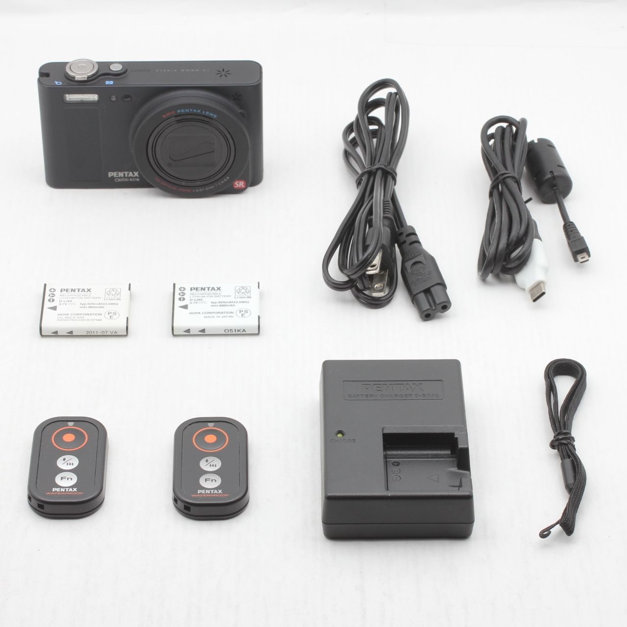 PENTAX OPTIO RZ18（箱付、付属品あり） Amazon | PENTAX デジタルカメラ Optio RZ18(ブラック)1600万画素 25mm