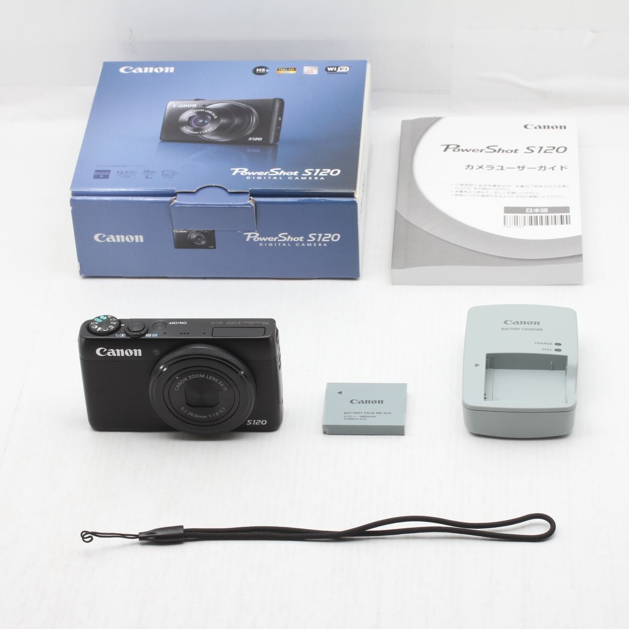 良品】Canon キャノン PowerShot S120 ブラック JS129-00877 - メルカリ