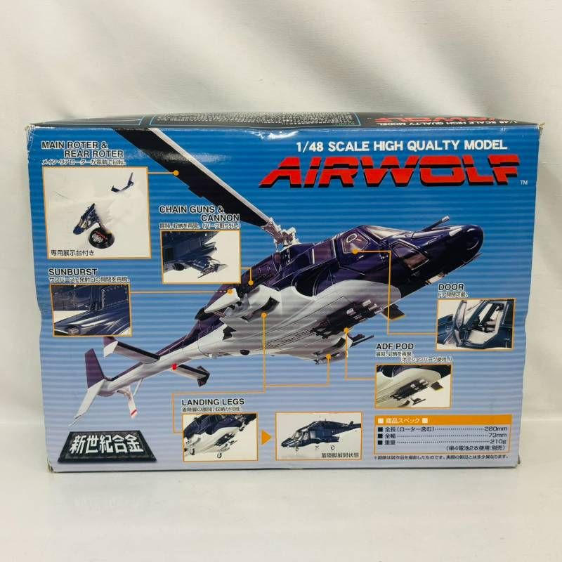 レア】 ミラクルハウス アオシマ 新世紀合金 1/48 エアウルフ SGM-08