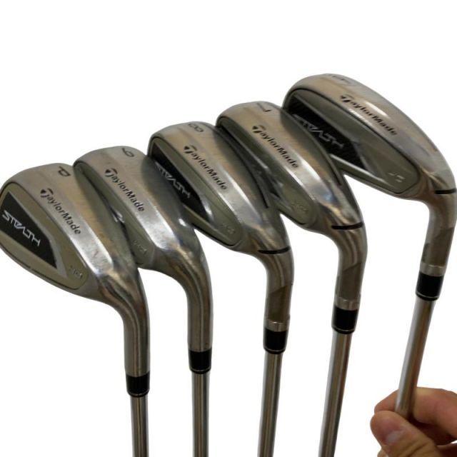 新品同様！テーラーメイドSTRACH HD アイアン6本　KBS MAX80　S 日本正規品】 テーラーメイド ステルス HD アイアン単品 2023年モデル