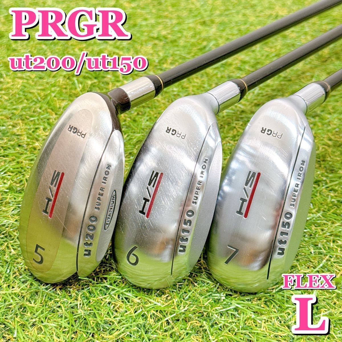 PRGR ut200 ut150 ut100 レディース アイアンセット 8本 PRGR ut200 ut150 ut100 レディース アイアンセット 8本 PRGR ut200
