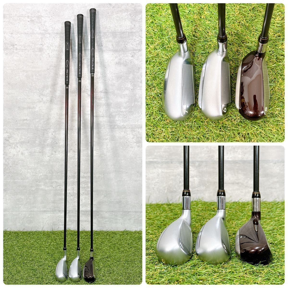 【レディース】プロギア　ドリームアイアン　UT100 UT150 M-30 名器 プロギア H/S UT100 UT150 アイアン 6本 右 レディース ゴルフクラブ