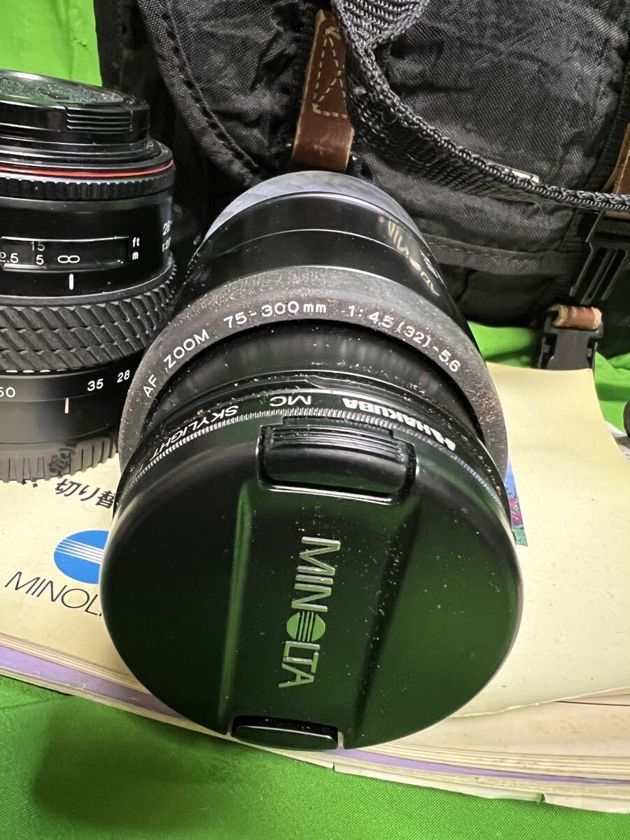 ジャンク！MINOLTA フィルムカメラ 3xi! レンズ各種セット - メルカリ