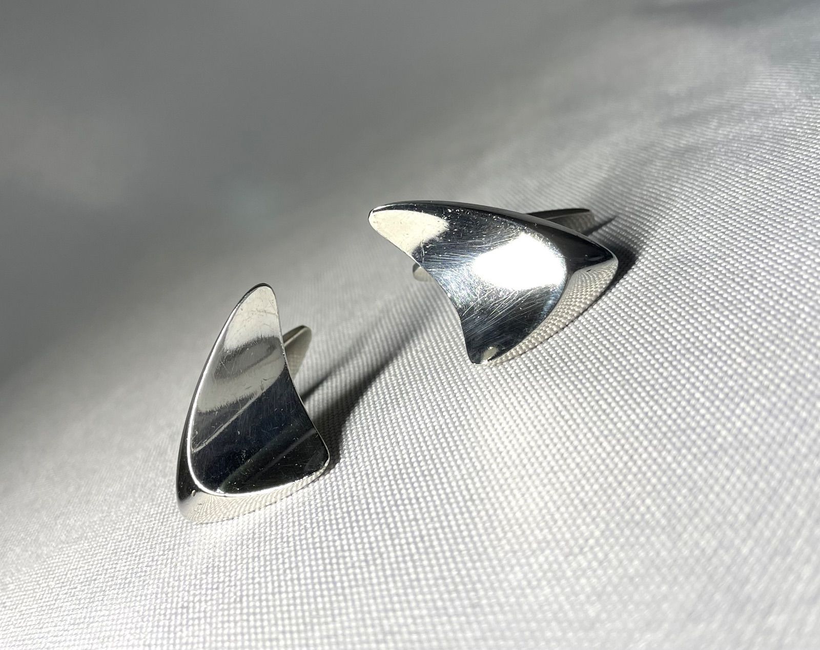 美品‼️　ジョージ・ジェンセン スターリングシルバー カフリンクス　SV925 ジョージジェンセン カフリンクス スターリングシルバー 箱 | 東京銀座