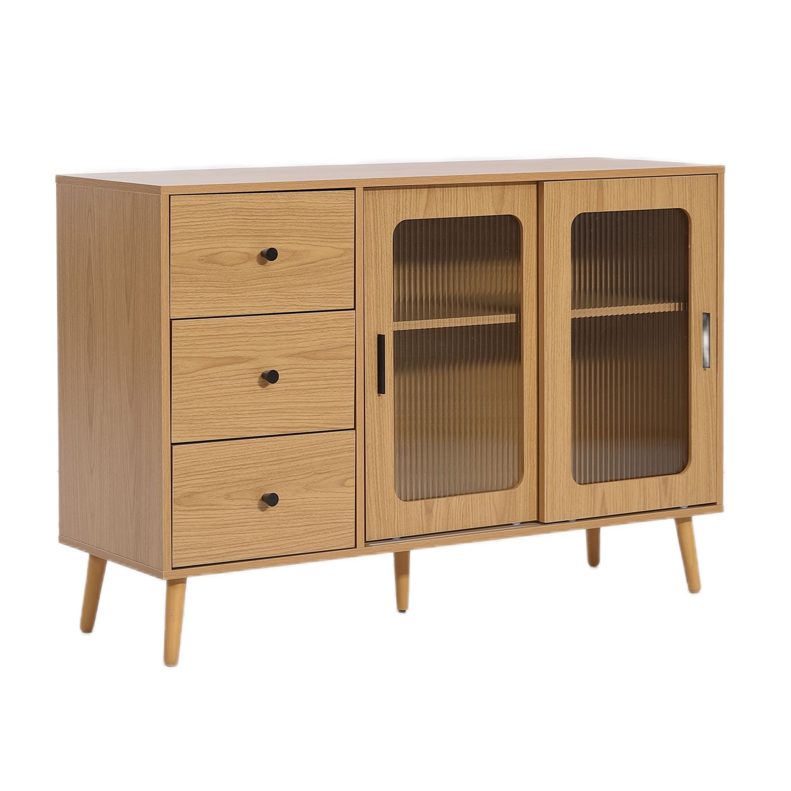 キャビネット サイドボード 食器棚 キッチンキャビネット チェスト 引き出し付き 引き戸 大容量 収納棚 リビング 収納 ローボード 収納チェスト 扉付き 引き戸 リビングボード 洋服 タンス 