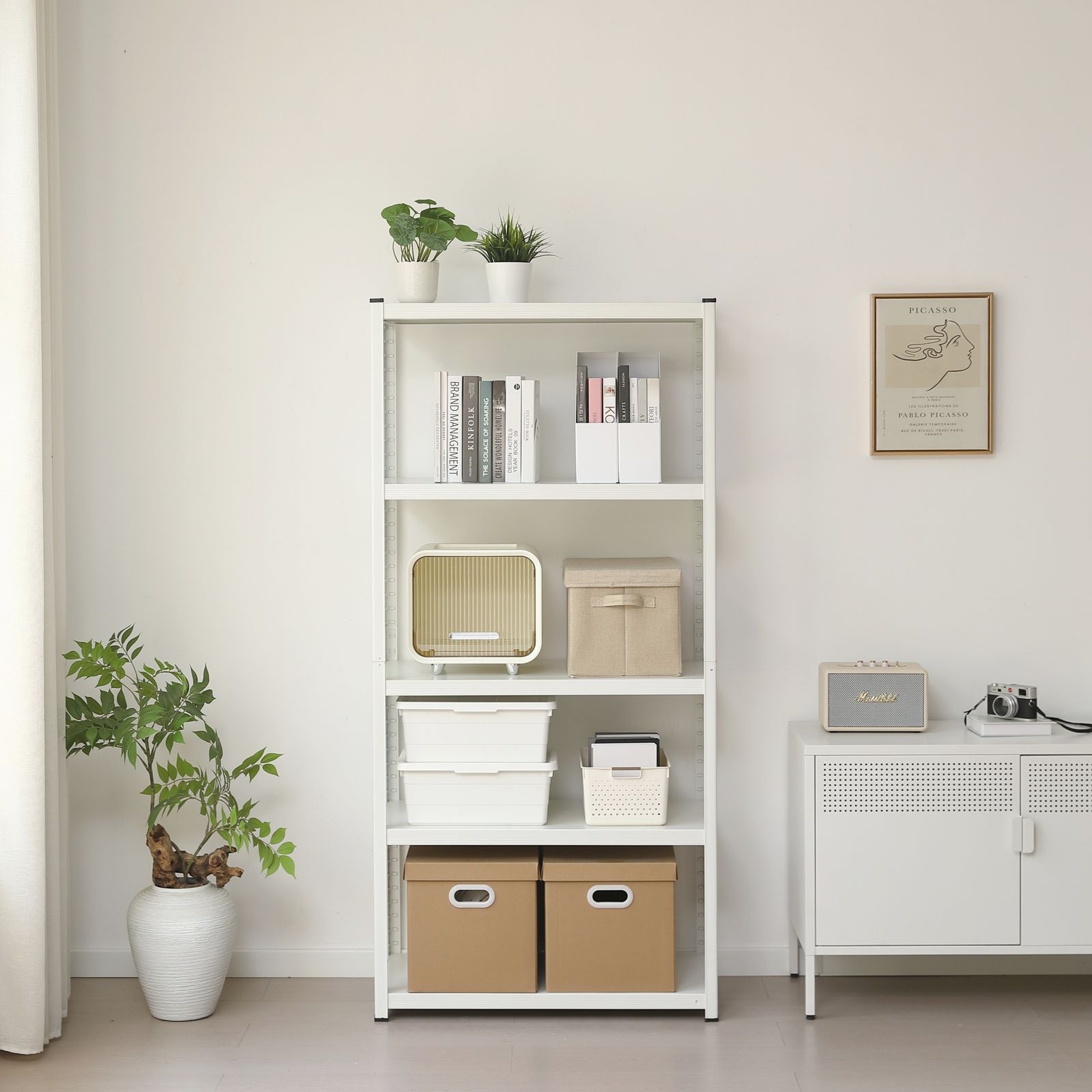 スチールラック オープンラック 可動棚 分割可能 トップ 大容量